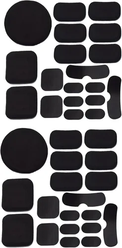 Miniatura 6 de Kit universal de acolchado para casco, almohadillas de espuma para casco de motocicleta al aire libre, juego de almohadillas de repuesto para casco
