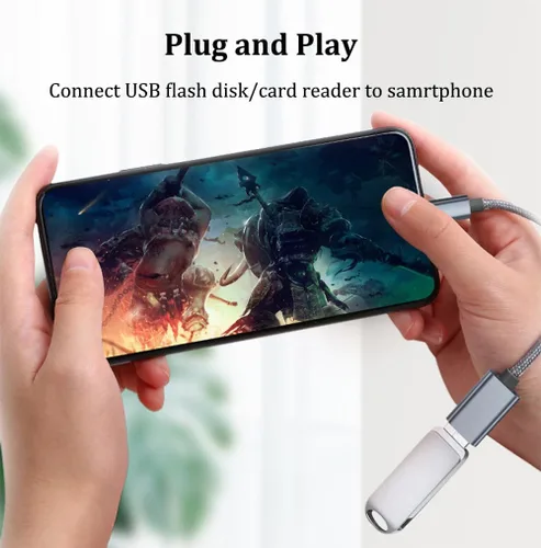 Miniatura 4 de Adaptador USB C a USB, cable OTG tipo C, adaptador Thunderbolt3 a USB, compatible con MacBook Pro/Air, iPhone 16/15 Pro Max, iPad Pro