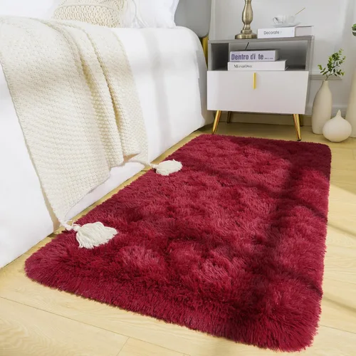 Miniatura 29 de BENRON Alfombras de pasillo esponjosas de 2 x 4 pies, suaves y largas para dormitorio, pasillo, entrada, cocina, alfombra lavable para decoración