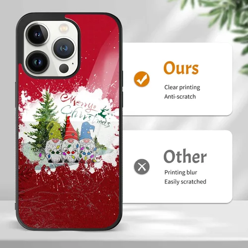 Miniatura 5 de Fundas de teléfono navideñas para iPhone 6 7 8 11 12 13 14 15 16 17 Pro Max Plus Mini X para Samsung Galaxy Z Flip 3 4 S21 S22 S23 S24 S25 S26 A03