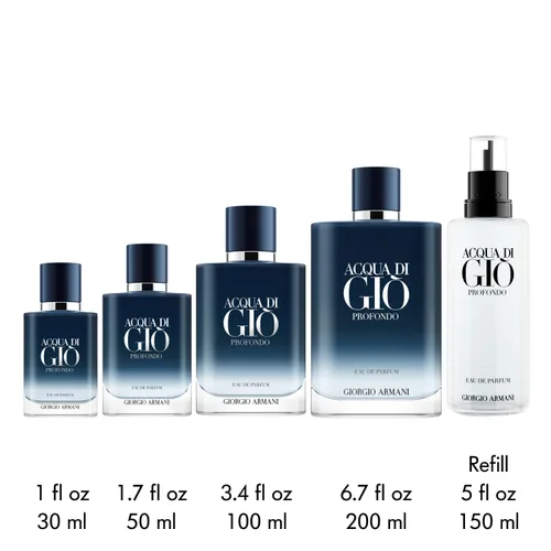 Miniatura 4 de Armani Beauty - Acqua di Giò Profondo - Eau de Parfum - Colonia para hombres - Fragancia fresca y aromática para hombres - Notas de mandarina