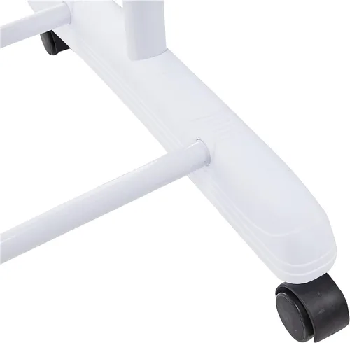Miniatura 5 de Whitmor Perchero de ropa ajustable con ruedas cromado