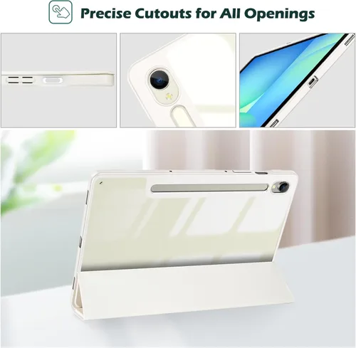 Miniatura 7 de ProCase Funda protectora para Galaxy Tab S10 FE 2025 / S9 FE 10.9 pulgadas / Tab S9 11 pulgadas 2023, cubierta inteligente de soporte delgado