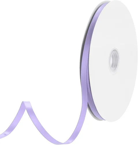 Miniatura 99 de MECCANIXITY Cinta de satén de 3/8 pulgadas de 50 yardas, de grogrén, de seda sólida, fina para ramo de boda, para regalo del día de San Valentín