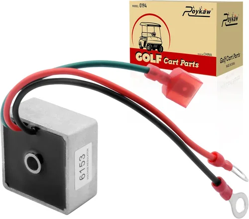 Roykaw Regulador de voltaje de carrito de golf para modelos de gas EZGO 1994 en adelante, también se adapta a Club Car 1984-1991, Columbia/ParCar