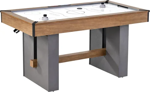 Mesa de aerohockey Barrington Billiards con accesorios, perfecta para salas de juegos familiares | with Accessories