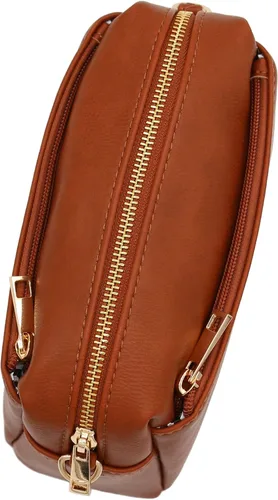 Miniatura 4 de FashionPuzzle Triple Zip Small Crossbody Bag