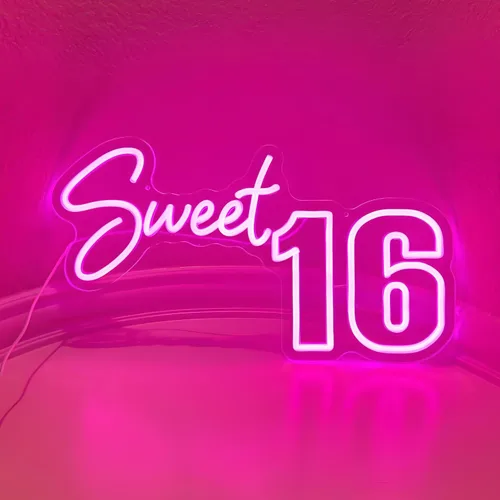 Miniatura 8 de Letrero de neón para decoración de pared, letrero de neón LED de feliz cumpleaños, regulable, alimentado por USB, para decoración de fondo de fiesta