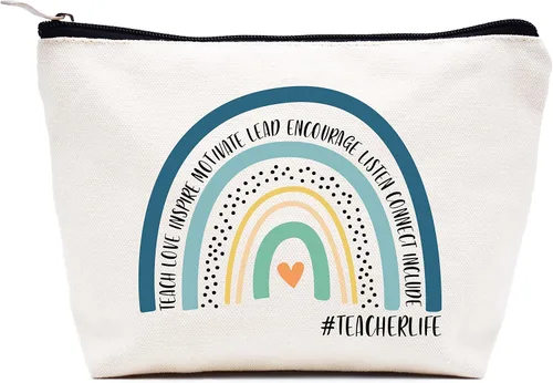Miniatura 17 de LIBIHUA Bolsa de maquillaje Bolsa de cosméticos Bolsa de viaje, Enfermera estaré ahí para ti, 331-enfermera estaré ahí para ti