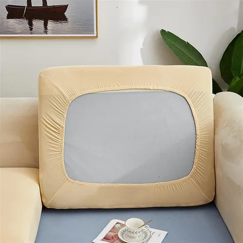Miniatura 20 de Fundas de cojín elásticas para cojines de sofá, fundas de asiento de caravana, protector de sofá de dos asientos, de elastano, protector de muebles