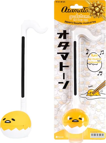 Otamatone Edición Especial Sanrio (Gudetama) - Divertido instrumento sintetizador musical electrónico de juguete por Maywa Denki (con licencia