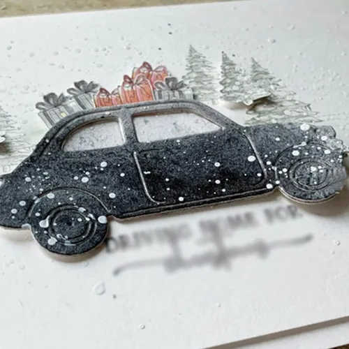 Miniatura 3 de Troqueles de metal para automóvil, plantillas de corazón de regalo para automóvil, manualidades, tarjetas, troqueles de corte para manualidades