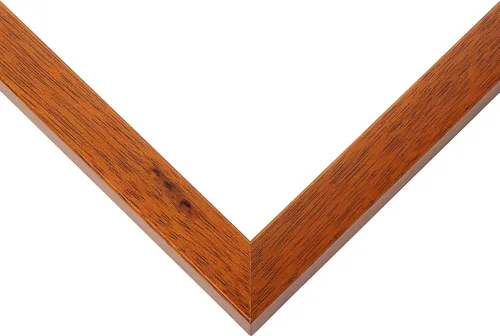 Miniatura 9 de Marco de 5 x 9 de madera maciza de nuez y miel marrón Ancho de moldeo de 0.75 pulgadas Completo con plexiglás acrílico UV, respaldo de tablero
