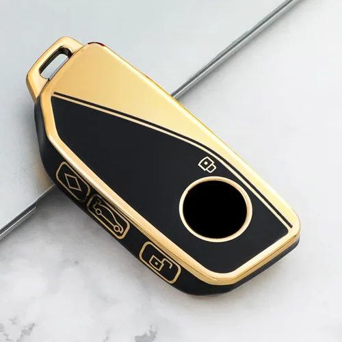 Miniatura 2 de Funda de llavero de TPU suave, compatible con BMW 2023 2024 2025 Nueva Serie 5/7 740i 760i X1 X5 X6 X7 XM IX IX3 I5 I7 etc, protector remoto de 360