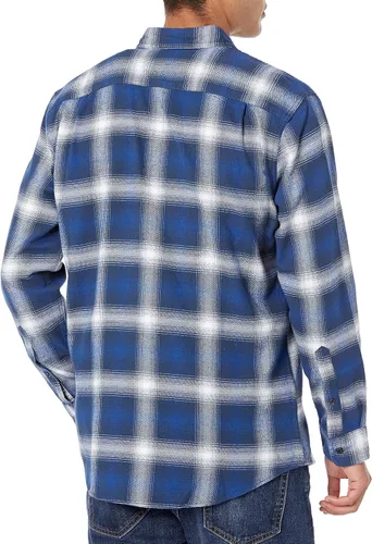 Miniatura 2 de Tienda Essentials - Camisa de franela de manga larga para hombre (disponible en tallas grandes y altas)