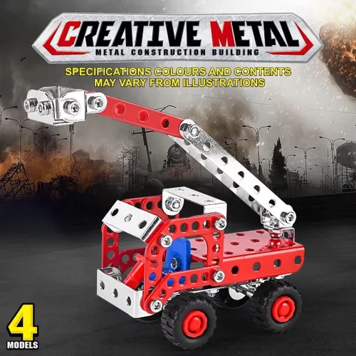 Miniatura 2 de Ferthor Fun Juguetes de Construcción STEM para Niños de 8-12 Años, Conjuntos Creativos Serie de Camiones de Bomberos Kit de Modelo, Juguetes