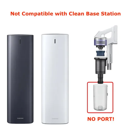 Miniatura 2 de Contenedor de polvo multisuperficie, repuesto compatible con Samsung Jet 60 70 75+ 90 Series Aspiradora inalámbrica – No compatible con estación