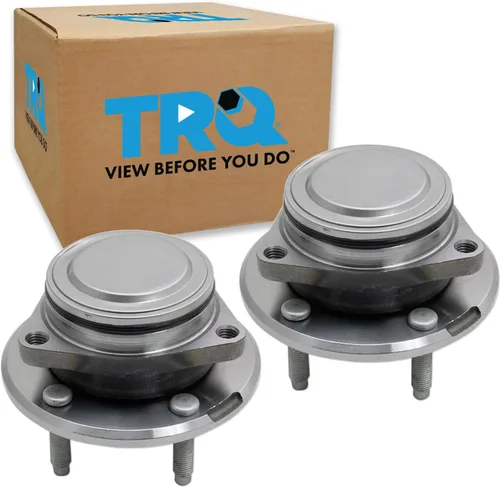 Miniatura 180 de TRQ Juego de conjunto de rodamiento de rueda delantera y buje de 2 piezas Compatible con Chevrolet Cobalt 2005-2010 HHR 2006-2011 Pontiac G5