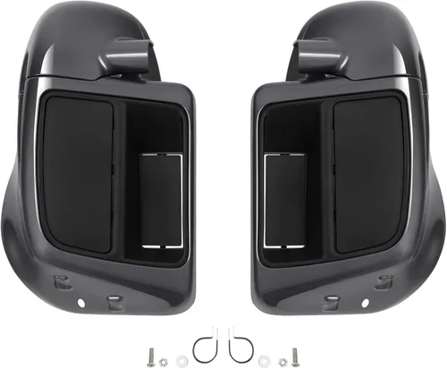 Miniatura 27 de HR3 Bajadores de carenado refrigerados por aire de whisky ámbar a juego compatibles con Street Glide FLHX 2014 y Road Glide FLTRX 2016
