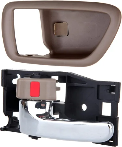 LUJUNTEC Manijas interiores de puerta de repuesto para Toyota Avalon Beige (2 unidades)