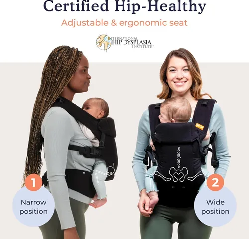 Miniatura 6 de Beco Baby Carrier - Portabebés Gemini desde recién nacido hasta niño pequeño - Portabebés ergonómico certificado para bebés y niños de 7 a 35 libras