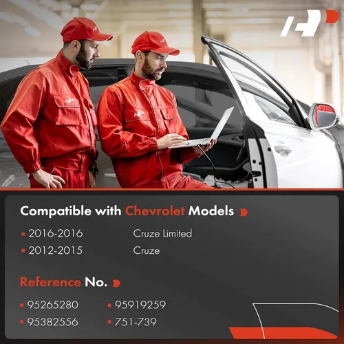 Miniatura 3 de A-Premium Elevalunas eléctrico delantero del lado del conductor con conjunto de motor apto para Chevy Cruze 2012-2016, Chevrolet Cruze Limited 2016