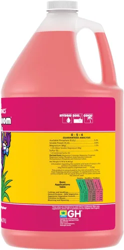 Miniatura 3 de General Hydroponics 718015 FloraBloom, 1 galón, magenta