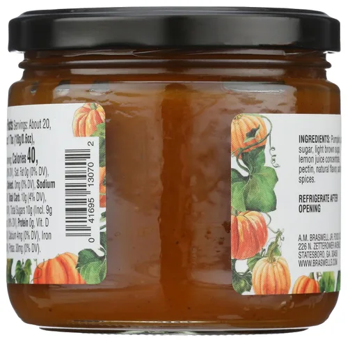 Miniatura 4 de Braswell's Mantequilla de calabaza gourmet: lote pequeño, especialidad reconocida, fabricada en Estados Unidos, desde 1946 (12.5 onzas)