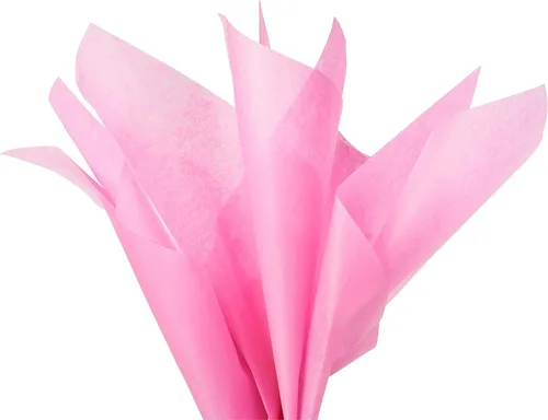 Miniatura 2 de American Greetings 125 hojas de 20 x 20 pulgadas. Papel de seda rosa claro a granel para cumpleaños, baby showers, y todas las ocasiones