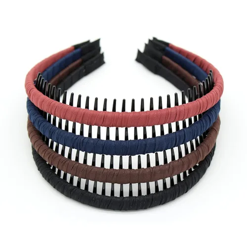 Miniatura 9 de JOBAND Diadema de Aro con Púas Multicolor, Diadema con Peine, Accesorios para el Cabello Suave y Cómodo, Antideslizante para Mujeres/Niñas