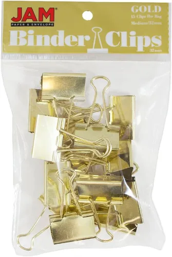 Miniatura 75 de Broches aprietapapeles JAM Paper®, Blanco