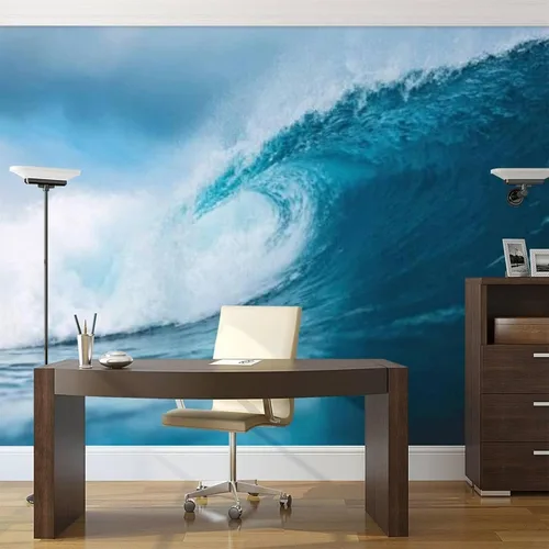 Miniatura 13 de Mural de pared grande geométrico dorado, salpicado de tinta negro y dorado salpicado con tinta, mural de vinilo autoadhesivo, decoración moderna