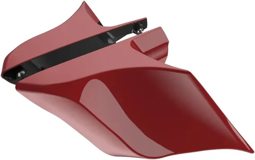 Miniatura 63 de Advanblack Barracuda - Cubiertas laterales estiradas plateadas (brillantes), paneles extendidos para Harley Touring Street Glide Road Glide Electra