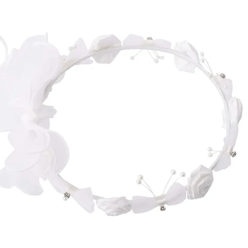 Miniatura 4 de Anne Classic - Pinza de pelo de primera comunión de poliéster color blanco 260in