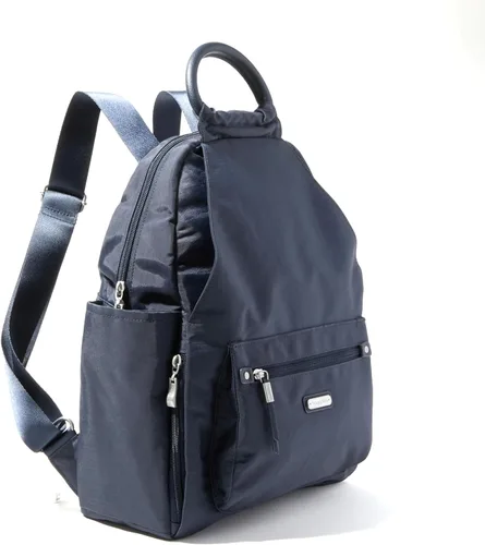 Miniatura 79 de Baggallini Mochila todo el día para mujer con pulsera de teléfono RFID, Negro, talla única