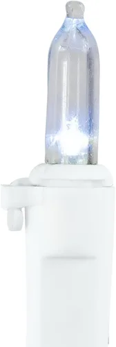 Miniatura 4 de Northlight Juego de mini luces navideñas LED patrióticas, cable blanco de 15.5 pies, 50