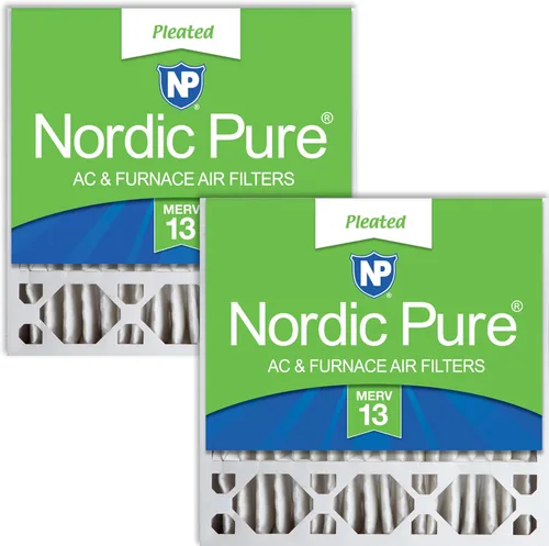 Miniatura 16 de Nordic Pure 20 x 20 x 5 (19_5/8 x 19_7/8 x 4_3/8) Honeywell/Lennox MERV 12 filtros de aire de repuesto, 2