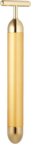 pulsera de oro de 24 k, masajeador facial en forma de T, Angel Kiss Beauty Bar, belleza facial, masajeador con energía