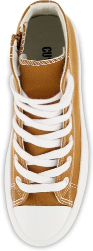 Miniatura 5 de CUSHIONAIRE Women's Vespa high top Canvas Sneaker +Memory Foam and Side Zipper