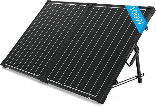 Miniatura 9 de ACOPOWER Kit de panel solar portátil de 200W, controlador de carga impermeable de 20A para batería de 12V y generador solar para RV, remolque