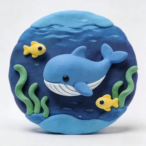 Miniatura 3 de 1.1 Libras / 500 Gramos LitoJoy Arcilla de Espuma Azul que se Seca al Aire - Para Modelar, Suave, Ligera para Suministros Escolares, Proyectos