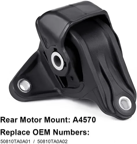 Miniatura 4 de JDMON 5 piezas de repuesto para motor de motor y montaje Trans para Honda Accord 2.4L 2008-2012, Acura TSX 2009-2013 (transmisión automática)