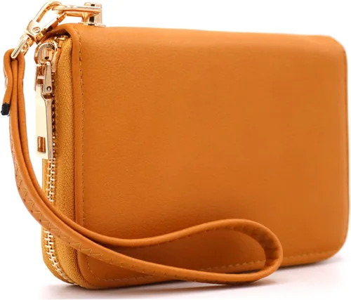 Miniatura 2 de LOVESOME Cartera pequeña con cremallera alrededor de la muñeca para mujer