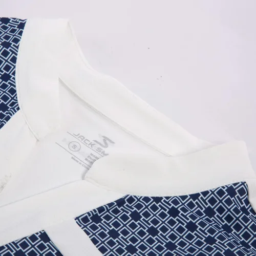 Miniatura 3 de JACK SMITH Polo de golf para mujer que absorbe la humedad UPF 50+ camisas de manga corta