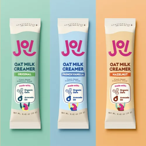 Miniatura 8 de Crema para café de leche de avena, endulzada en caja de 10 unidades de JOI - Superalimento, vegana, sin lácteos, a base de plantas, kosher, de larga