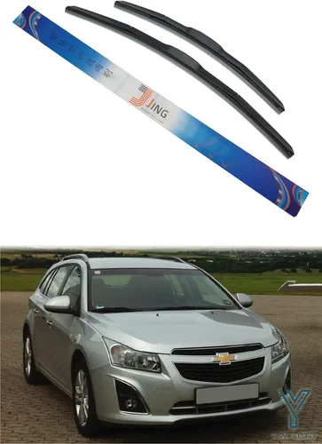 Miniatura 3 de Front Windshield Three-Section Wiper Blade Set 2 Pack for Cruze 11-16 (for Cruze 11-16 24"+18")