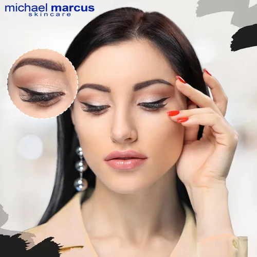 Miniatura 4 de michael marcus Delineador de ojos para pastel de maquillaje (Kohl) – activado por agua, prensado en seco, de larga duración, color vibrante
