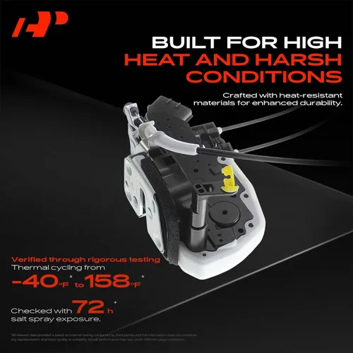 Miniatura 4 de A-Premium Actuador de Cerradura de Pestillo de Puerta Compatible con Vehículos Nissan - Altima 2007-2012 L4 2.5L/V6 3.5L, Sedán - Lado Delantero