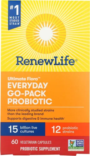 Miniatura 9 de Renew Life Cápsulas probióticas diarias, suplemento diario que apoya la salud urinaria, digestiva e inmunológica, L. Rhamnosus GG, sin lácteos, soja
