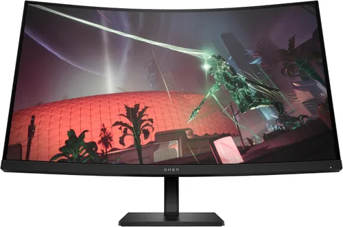 Miniatura 3 de HP OMEN 32c QHD 165Hz Monitor curvo para juegos, pantalla QHD (2560 x 1440), panel VA, 99% sRGB, 90% DCI-P3, 16:9, tecnología AMD FreeSync Premium